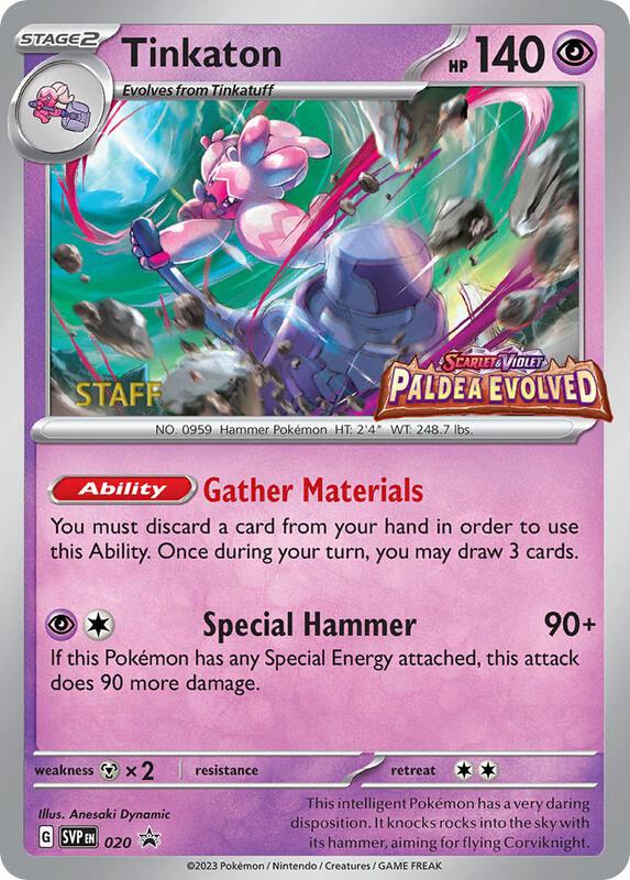 Tinkaton Staff Prerelease