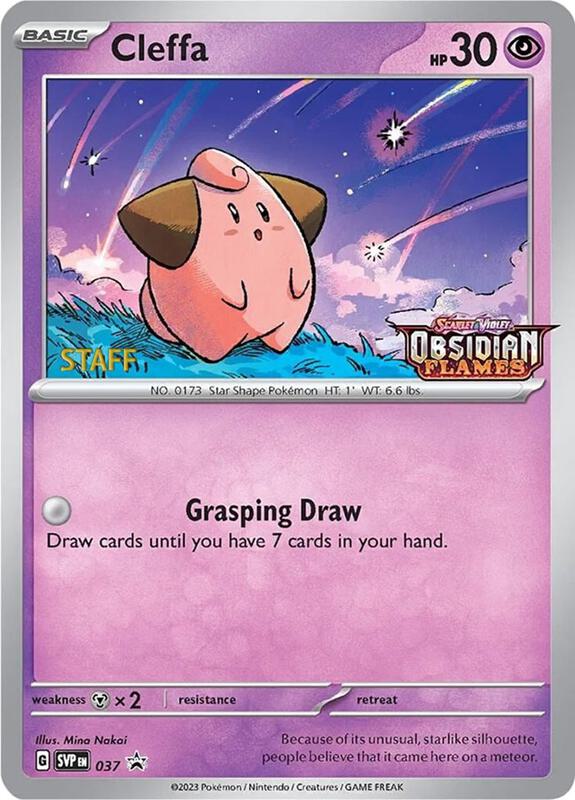 Cleffa Staff Prerelease