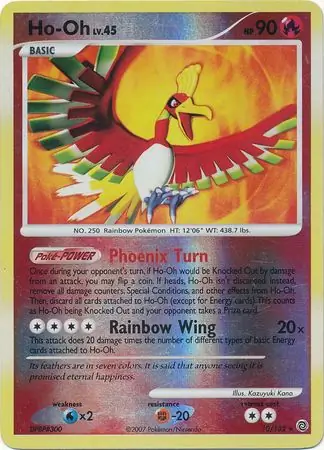 Ho-oh Reverse Holo