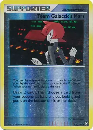 Team Galactic's Mars Reverse Holo