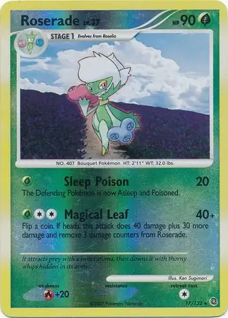 Roserade Reverse Holo