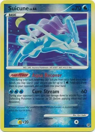 Suicune Reverse Holo