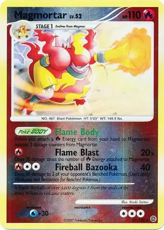 Magmortar Reverse Holo