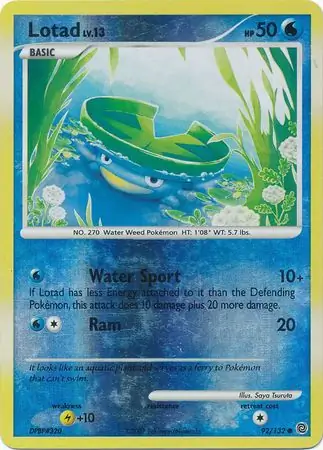 Lotad Reverse Holo
