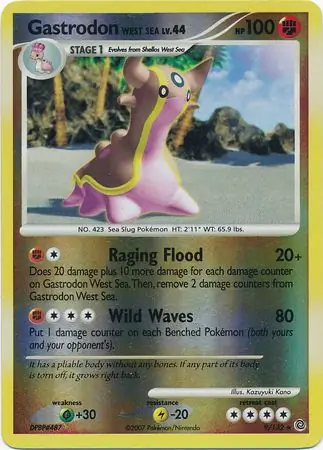 Gastrodon West Sea Reverse Holo
