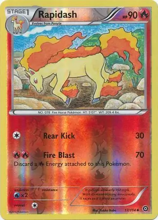 Rapidash Reverse Holo