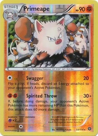 Primeape Reverse Holo