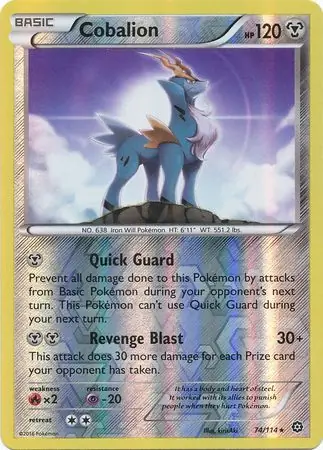 Cobalion Reverse Holo