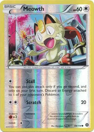 Meowth Reverse Holo