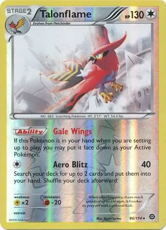 Talonflame Reverse Holo