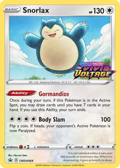 Snorlax Staff Prerelease