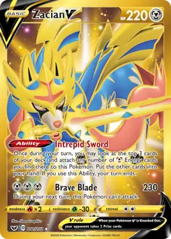 Zacian V Secret