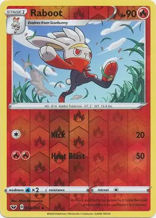Raboot Reverse Holo