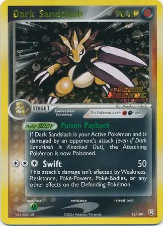 Dark Sandslash Reverse Holo