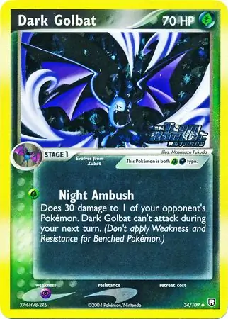 Dark Golbat Reverse Holo