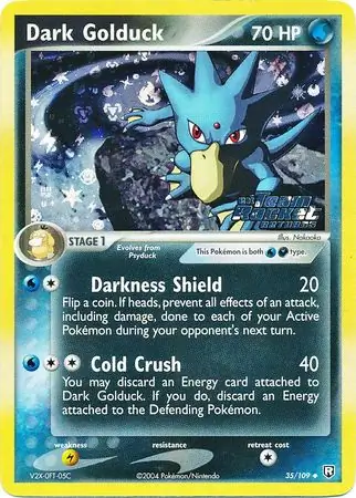Dark Golduck Reverse Holo