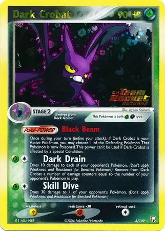 Dark Crobat Reverse Holo
