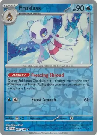 Froslass Reverse Holo