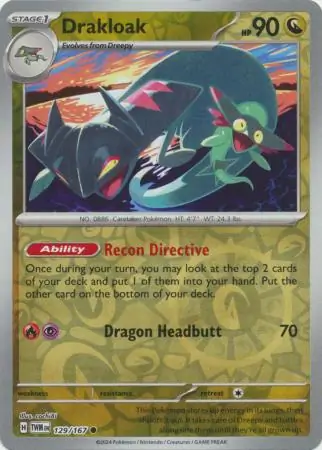 Drakloak Reverse Holo