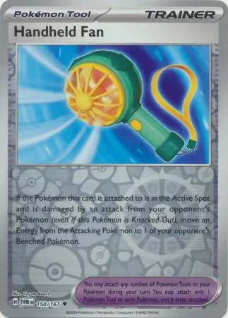 Handheld Fan Reverse Holo