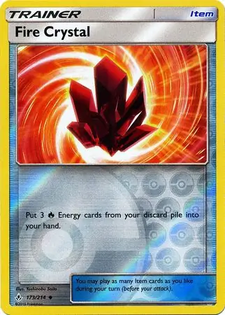 Fire Crystal Reverse Holo