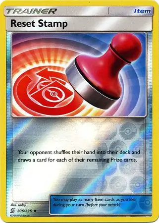 Reset Stamp Reverse Holo