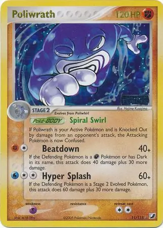 Poliwrath Reverse Holo