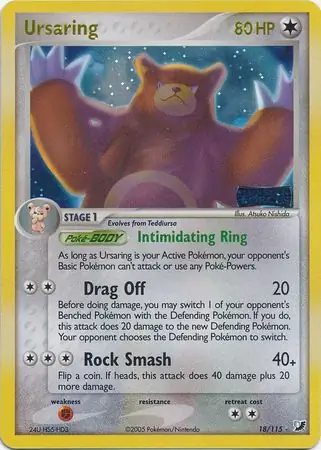 Ursaring Reverse Holo