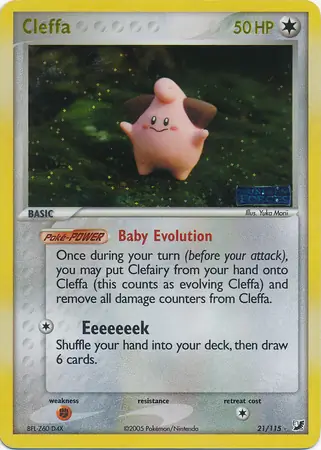 Cleffa Reverse Holo