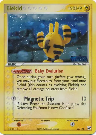 Elekid Reverse Holo