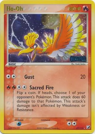 Ho-Oh Reverse Holo