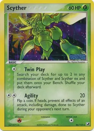 Scyther Reverse Holo
