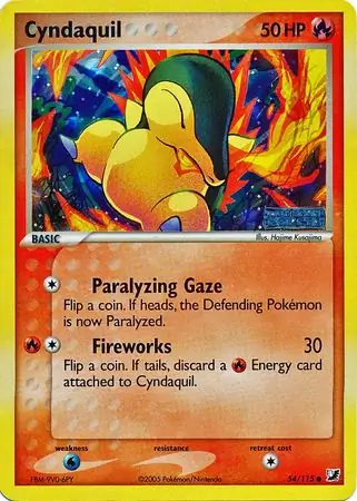 Cyndaquil Reverse Holo