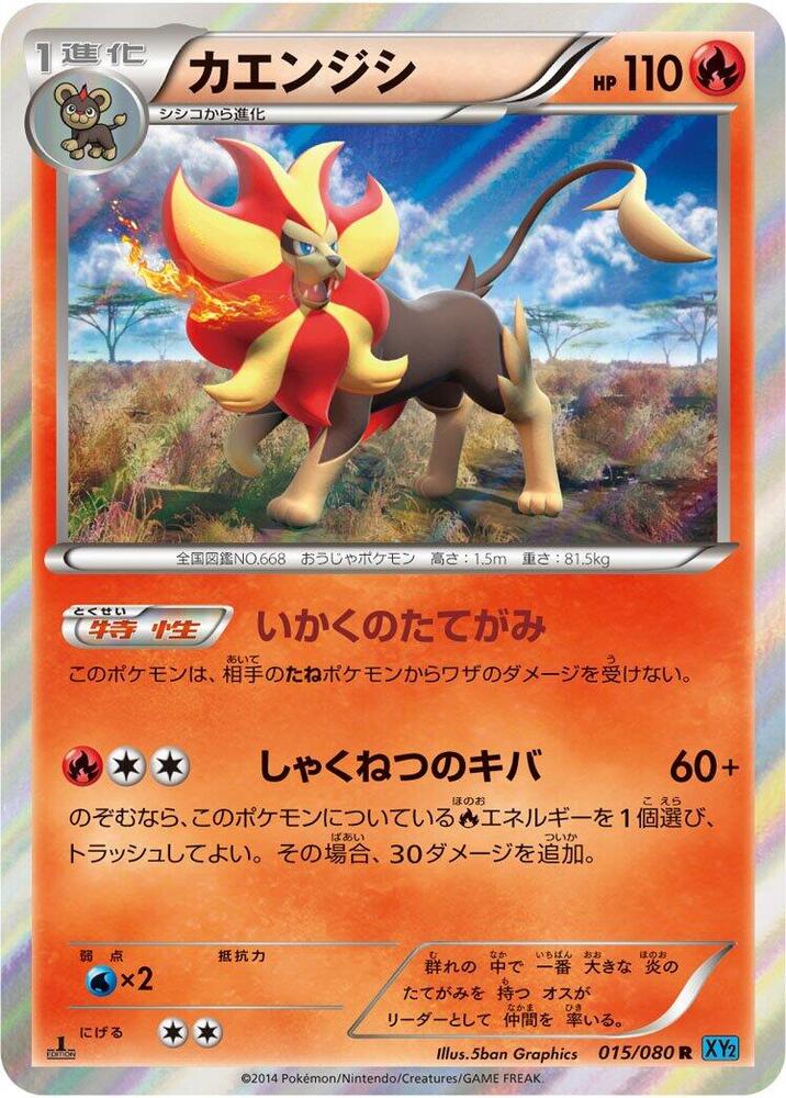 Pyroar 1st Edition Holofoil