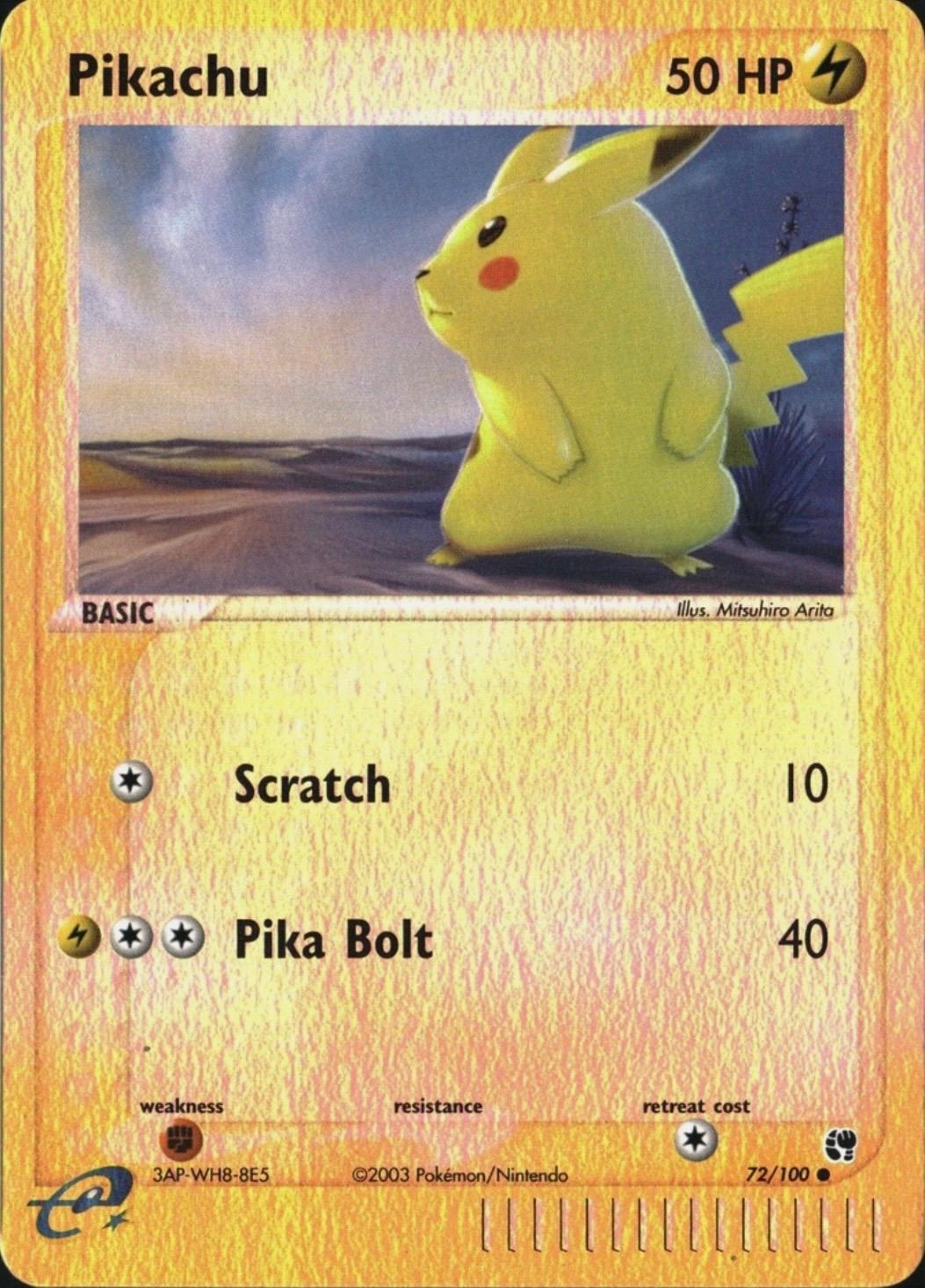 Pikachu [Reverse Holo]